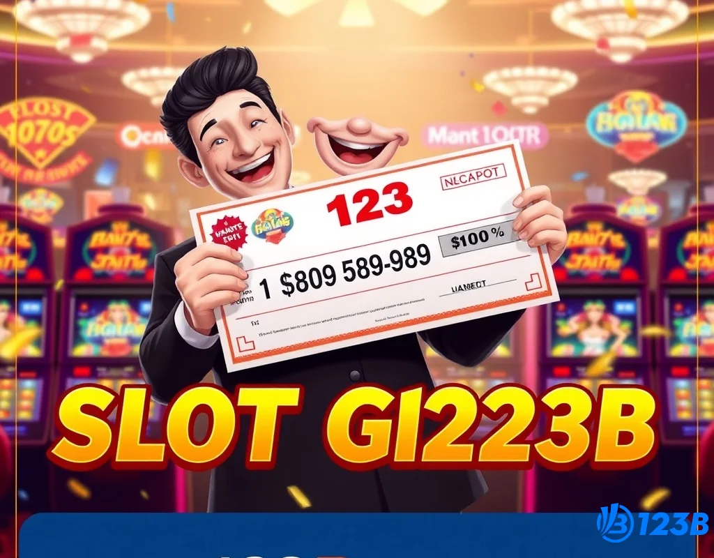 Người chơi trúng jackpot lớn từ slot game 123B.